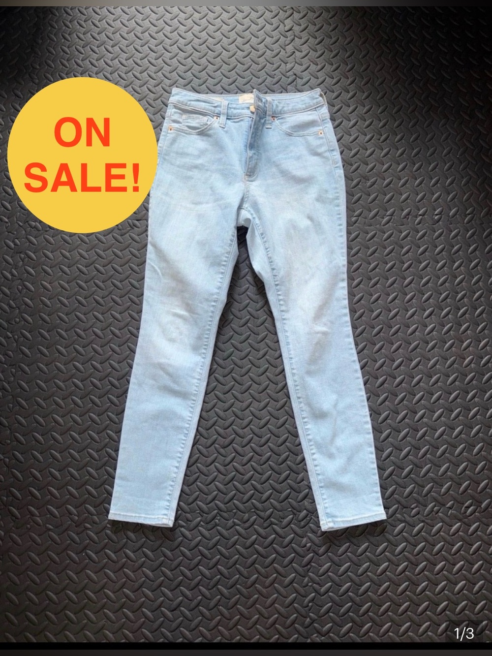 Universal Treads High Rise Light Blue Women's Skinny Jeans